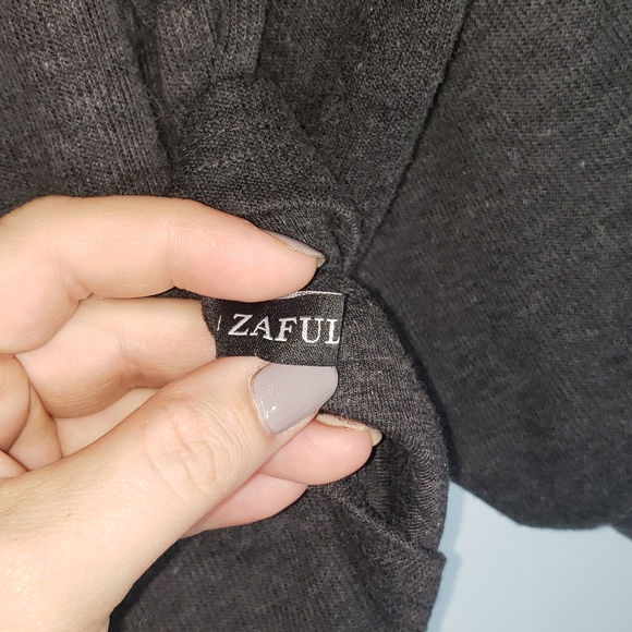 Zaful | Pull over mocked neck cropped sweater - Picture 4 of 5